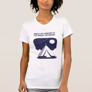 T-shirt Reine de Confort Glamping de Plein Air