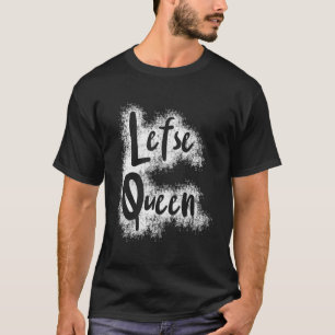 T-shirt Reine De Gauche En Flour Norvégien