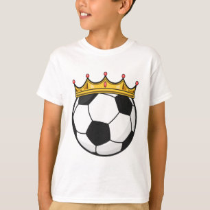 T-shirt Reine de la couronne de football