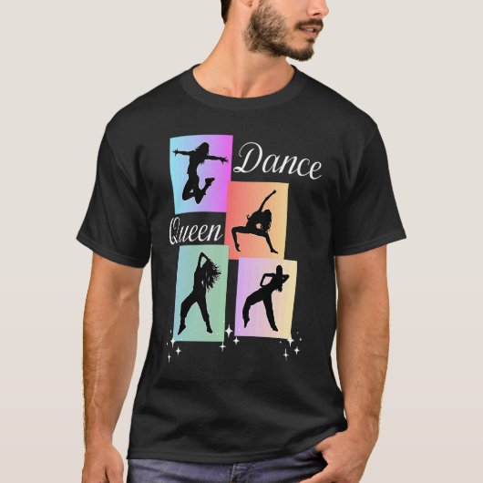 T-shirt Reine de la danse (Devant)
