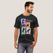 T-shirt Reine de la danse (Devant entier)