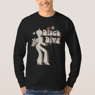 T-shirt Reine de la danse vintage Disco Diva années 70 80