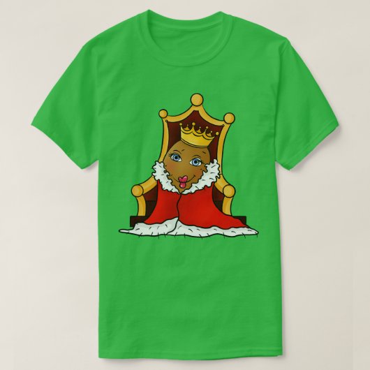 T-shirt Reine de la pomme de terre (Design devant)