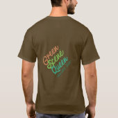T-shirt Reine de la scène verte (Dos)