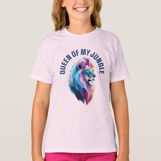 T-shirt "Reine De Ma Jungle" (Devant)