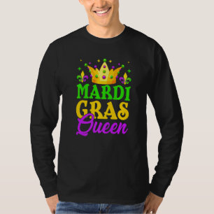 T-shirt Reine de Mardi Gras Carnaval Festival Femmes Costu