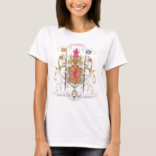 T-SHIRT REINE DE MARY DE LA COUR ÉCOSSAISE DES BRAS