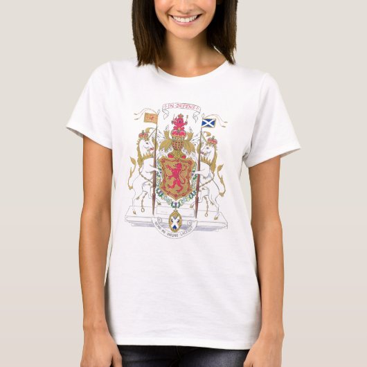 T-SHIRT REINE DE MARY DE LA COUR ÉCOSSAISE DES BRAS (Devant)