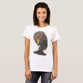 T-shirt Reine de Nubian (Devant entier)