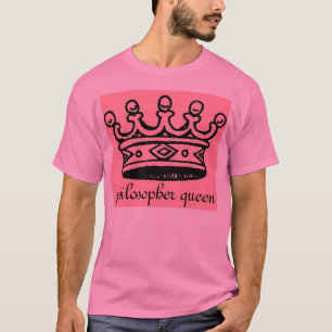 T-shirt reine de philosophe (Platon)