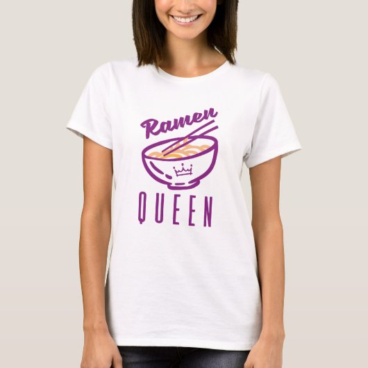 T-shirt Reine de Ramen (Devant)