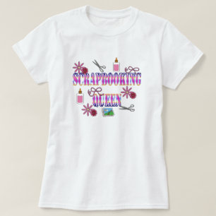 T-shirt Reine de Scrapbooking