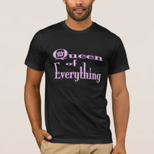 T-shirt Reine de tout chemise