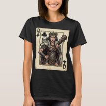 T-Shirt Reine de Trèfle | Reine Guerrière