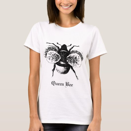 T-shirt Reine des abeilles vintage (Devant)