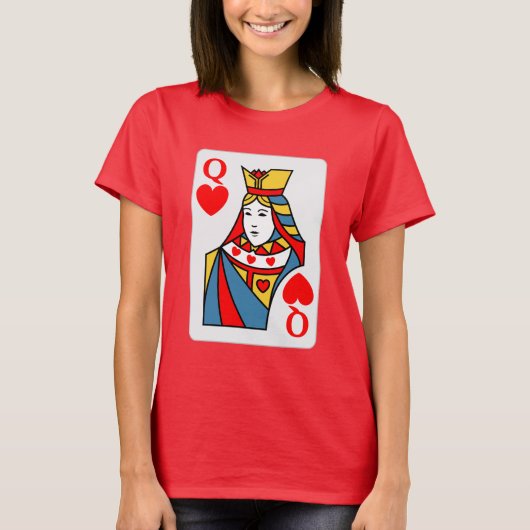 T-shirt Reine des Coeurs (Devant)