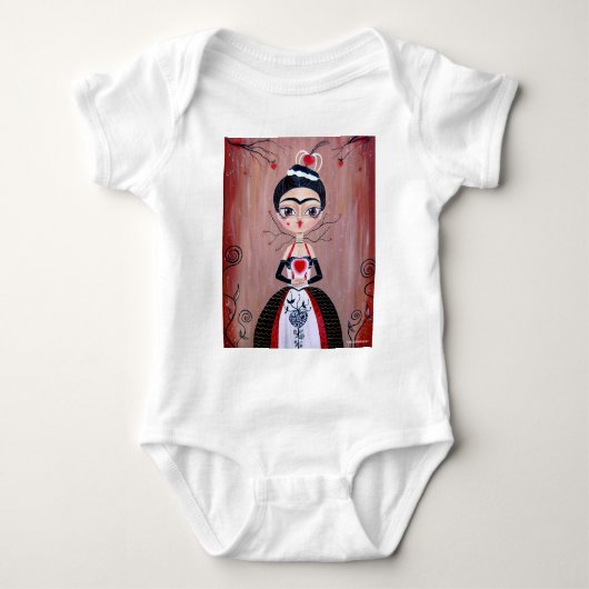 T-shirt Reine des coeurs (Devant)