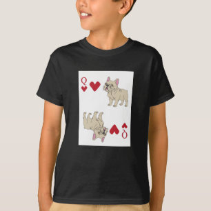 T-shirt Reine des cœurs, chien