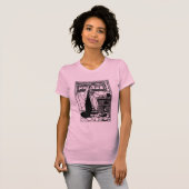 T-shirt Reine des coeurs faisant des tartes cuire au four (Devant entier)