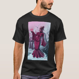 T-shirt Reine Des Coeurs - Merveilleuse Sorcière Avec Neig