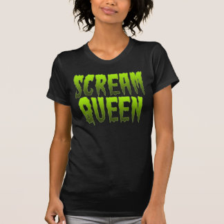 T-shirt Reine des cris gothique Halloween zombie