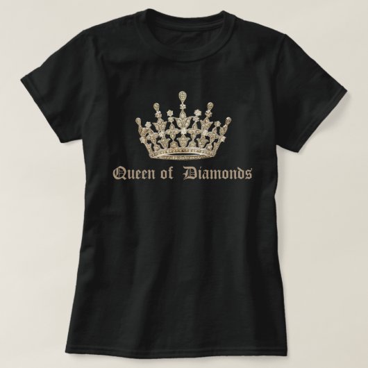 T-shirt Reine des diamants (Design devant)