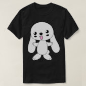 T-shirt Reine des neiges des pique BBC Lapin des neiges (Design devant)