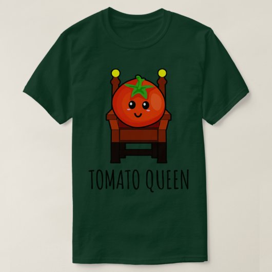 T-shirt Reine des tomates (Design devant)
