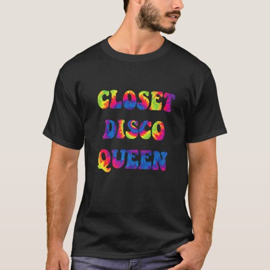 T-shirt Reine discothèque cachée Rétro cool Argot des anné (Devant)