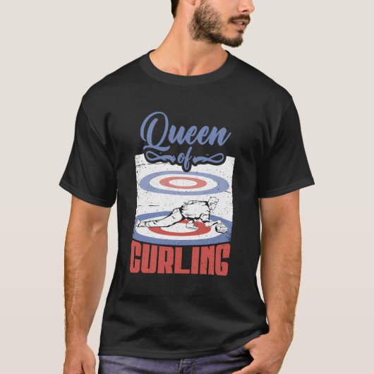T-shirt Reine Du Curling (Devant)