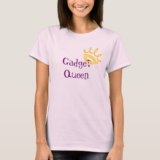 T-shirt Reine du gadget (Devant)