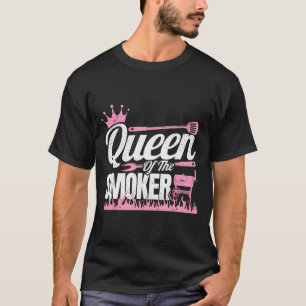 T-shirt Reine Du Grill Fumoir Femmes Poitrine De Boeuf Fum