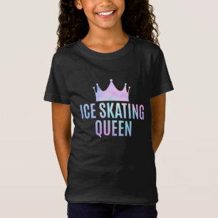 T-Shirt Reine du patinage sur glace - Amoureux du patinage