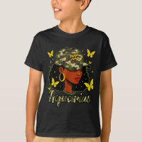 Reine du Verseau Femme Noire Chapeau Camo Annivers