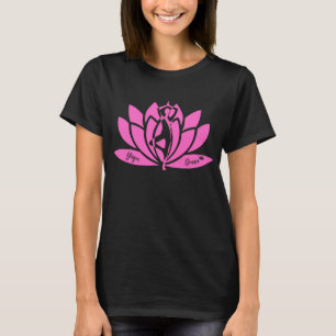 T-shirt Reine Du Yoga Pour Les Femmes