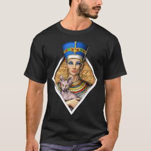 T-shirt Reine égyptienne Néfertiti