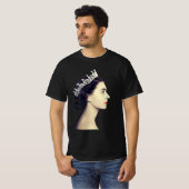 T-shirt " Reine Elizabeth II - La Jeune Reine Jigsaw Puzz (Devant entier)