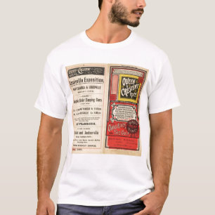 T-shirt Reine et itinéraire en croissant