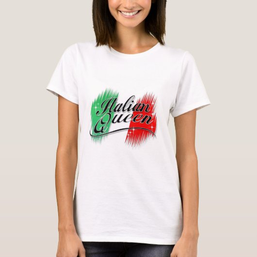 T-shirt Reine italienne (Devant)