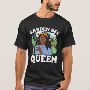 T-shirt Reine Jardinier Fleurs Plantes Jardin Jardinage A