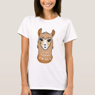 T-shirt Reine lama mignonne