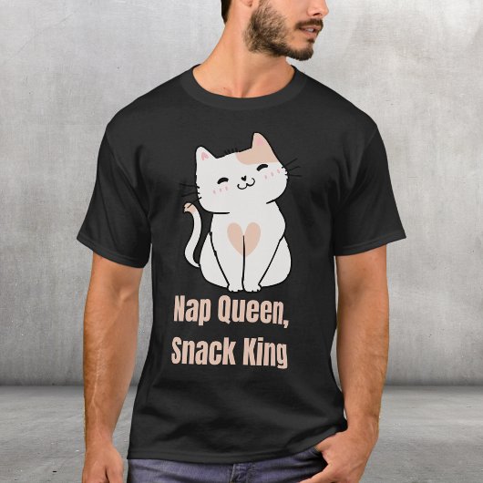 T-shirt Reine Nap, Roi Snack