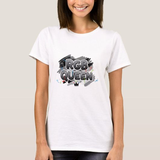 T-shirt Reine RVB (Devant)