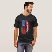 T-shirt Reiner Us Flag Reining (Devant entier)