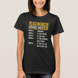 T-shirt Réinstallation Directeur Taux horaire Réinstallati