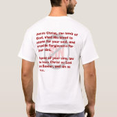 T-shirt Rejet du sang (Dos)