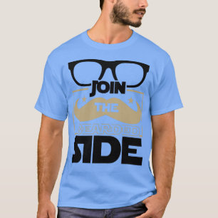 T-shirt Rejoignez Le Côté Lourd Drôle Drôle Des Dents De B