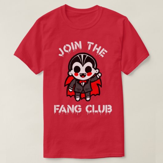 T-shirt Rejoignez le Fang Club (Design devant)
