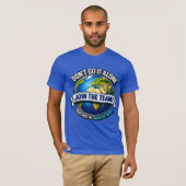 T-shirt Rejoignez l'équipe – Conception de collaboration m (Devant entier)