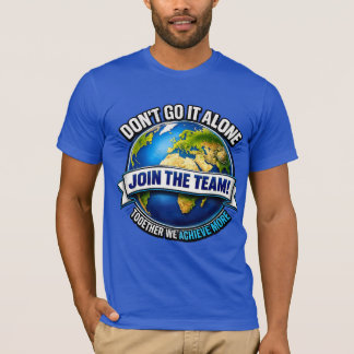 T-shirt Rejoignez l'équipe – Conception de collaboration m